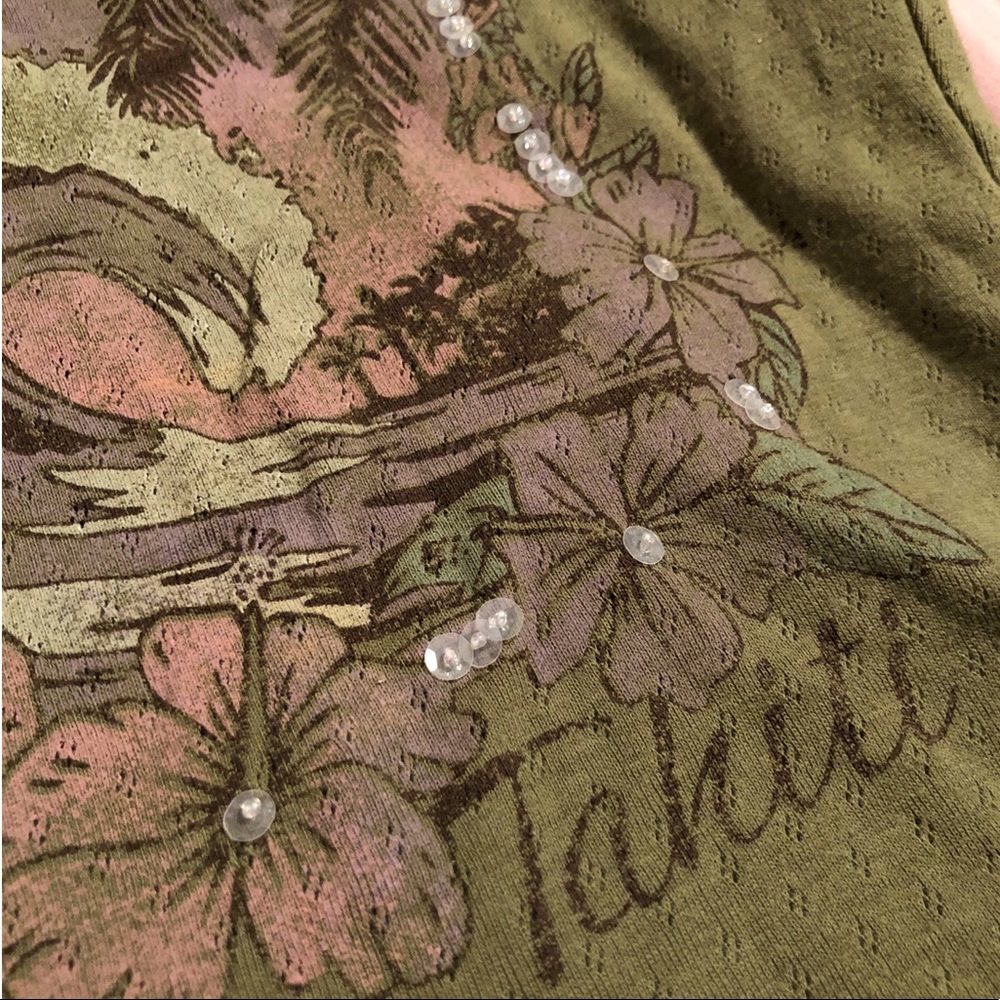Abercrombie & Fitch Green Summer Knit Tank Top